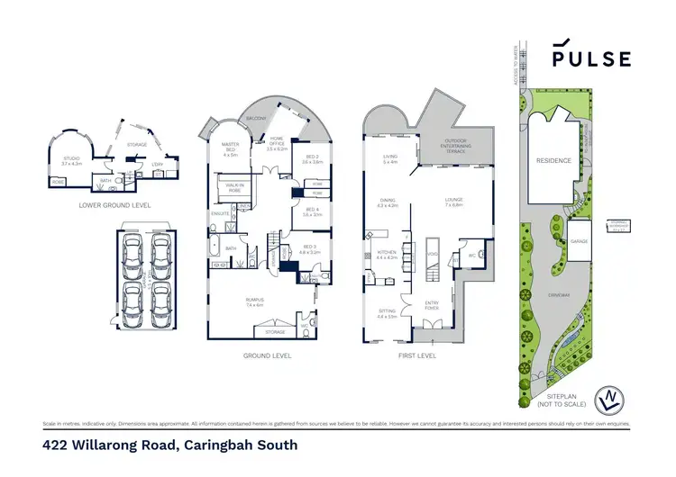 Floorplan of Homely house listing, 422 Willarong Road, Caringbah South NSW 2229