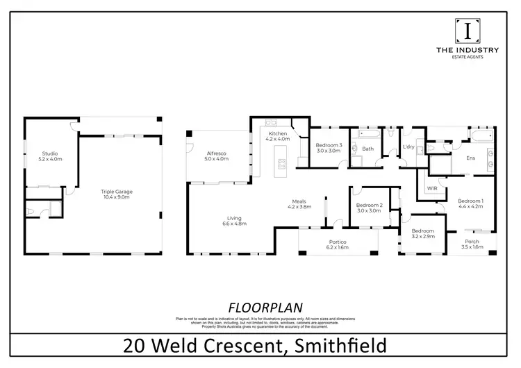 Floorplan of Homely house listing, 20 Weld Crescent, Smithfield QLD 4878