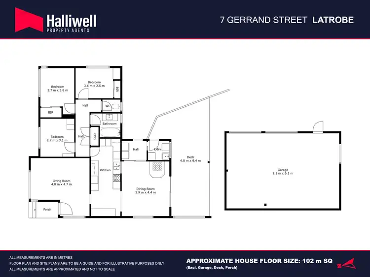 Floorplan of Homely house listing, 7 Gerrand Street, Latrobe TAS 7307