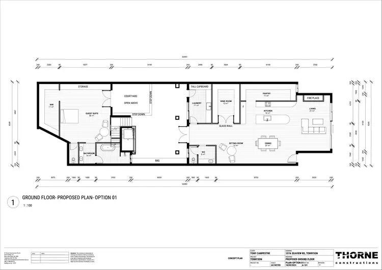 Floorplan of Homely house listing, 107a Seaview Road, Tennyson SA 5022