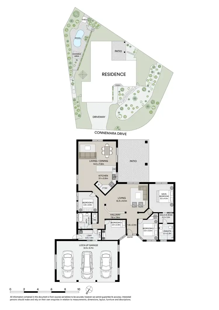 Floorplan of Homely house listing, 17 Connemara Drive, Kawana QLD 4701