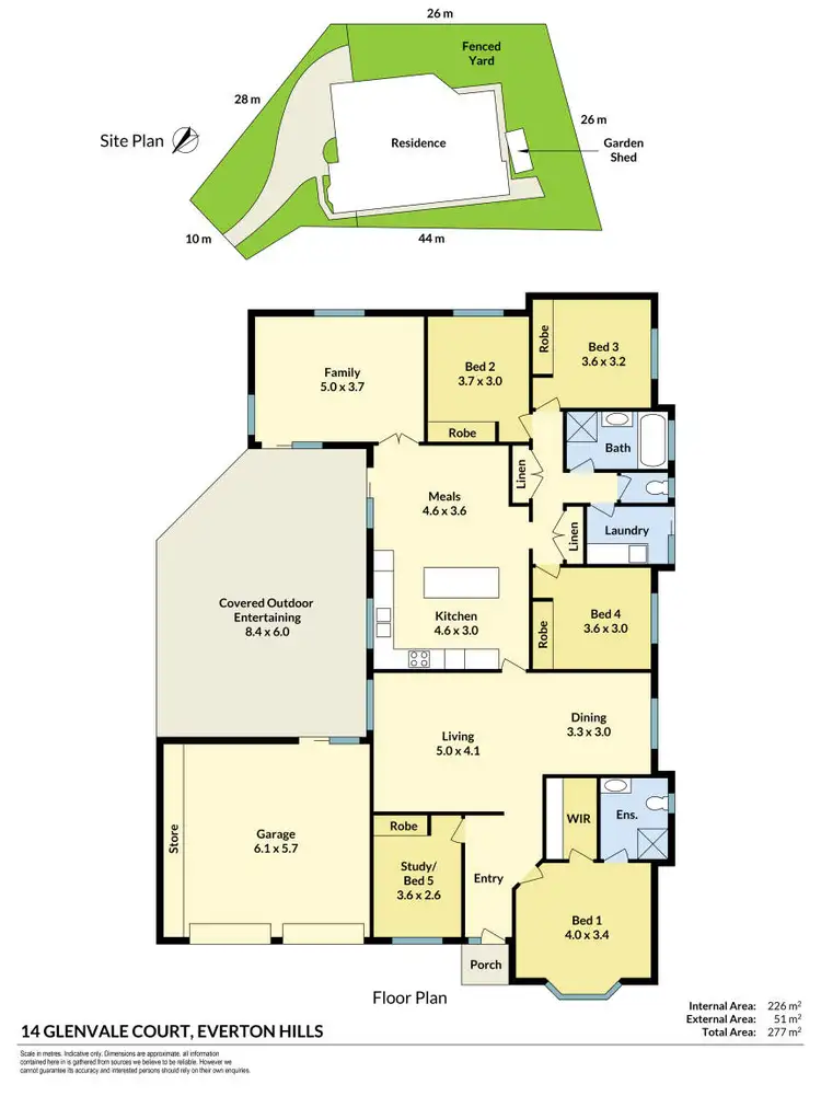 Floorplan of Homely house listing, 14 Glenvale Court, Everton Hills QLD 4053