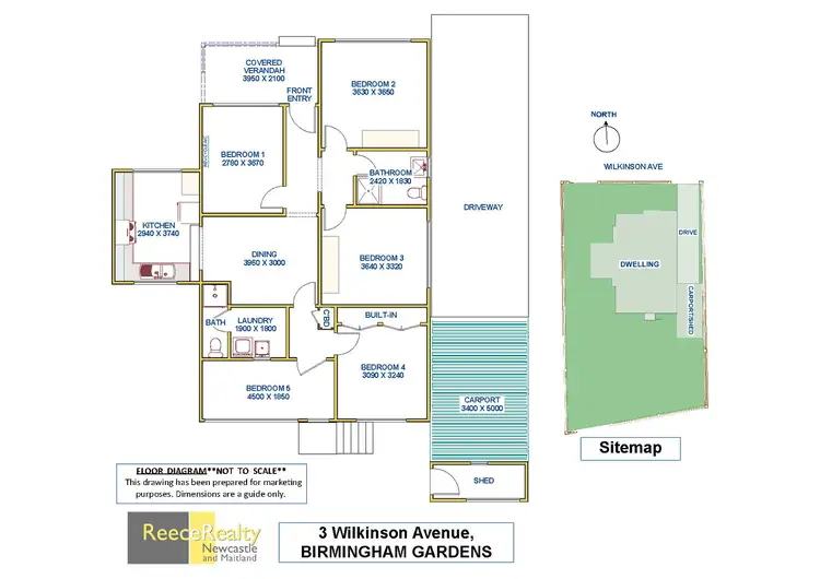 Floorplan of Homely house listing, 3 Wilkinson Avenue, Birmingham Gardens NSW 2287