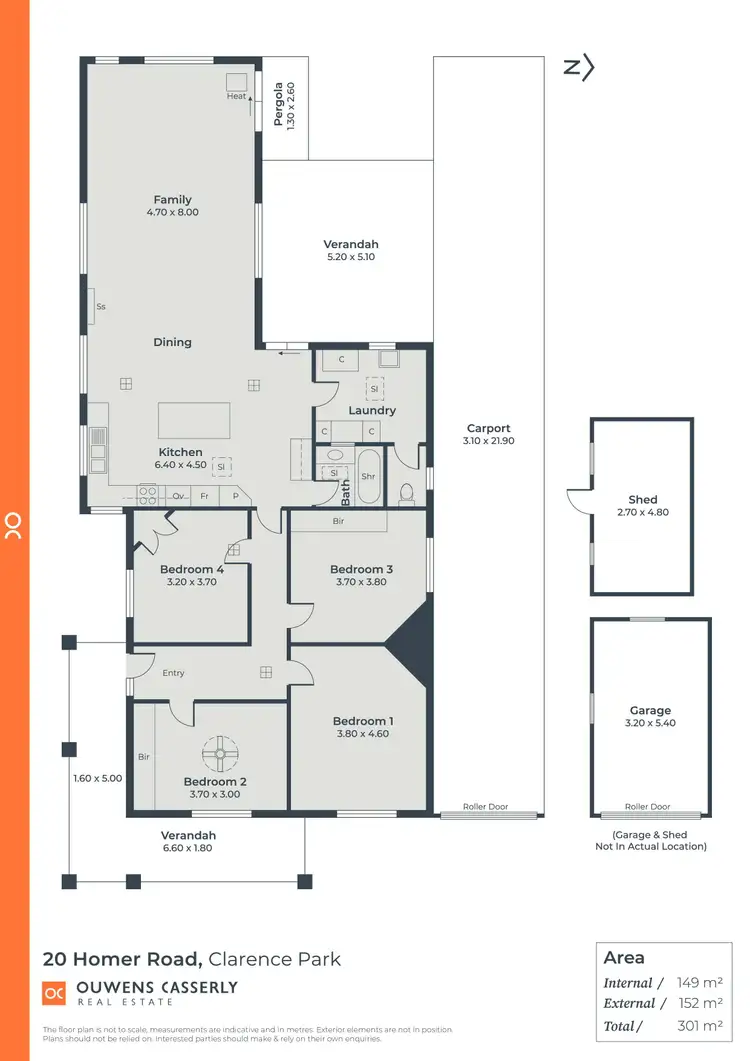 Floorplan of Homely house listing, 20 Homer Road, Clarence Park SA 5034