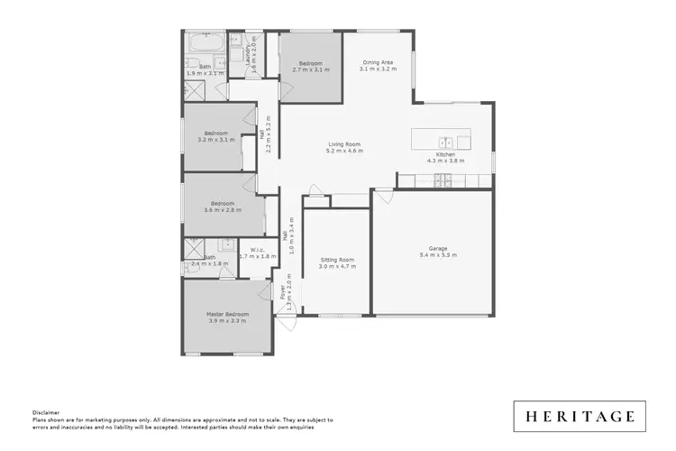 Floorplan of Homely house listing, 5 Glen Close, Heddon Greta NSW 2321