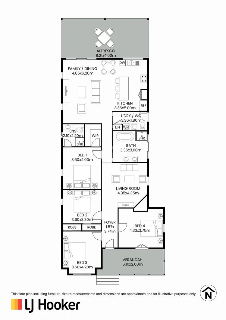 Floorplan of Homely house listing, 15 Andrew Street, Inverell NSW 2360
