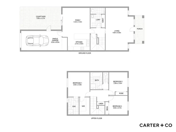 Floorplan of Homely house listing, 10 Mallett Street, Bonner ACT 2914