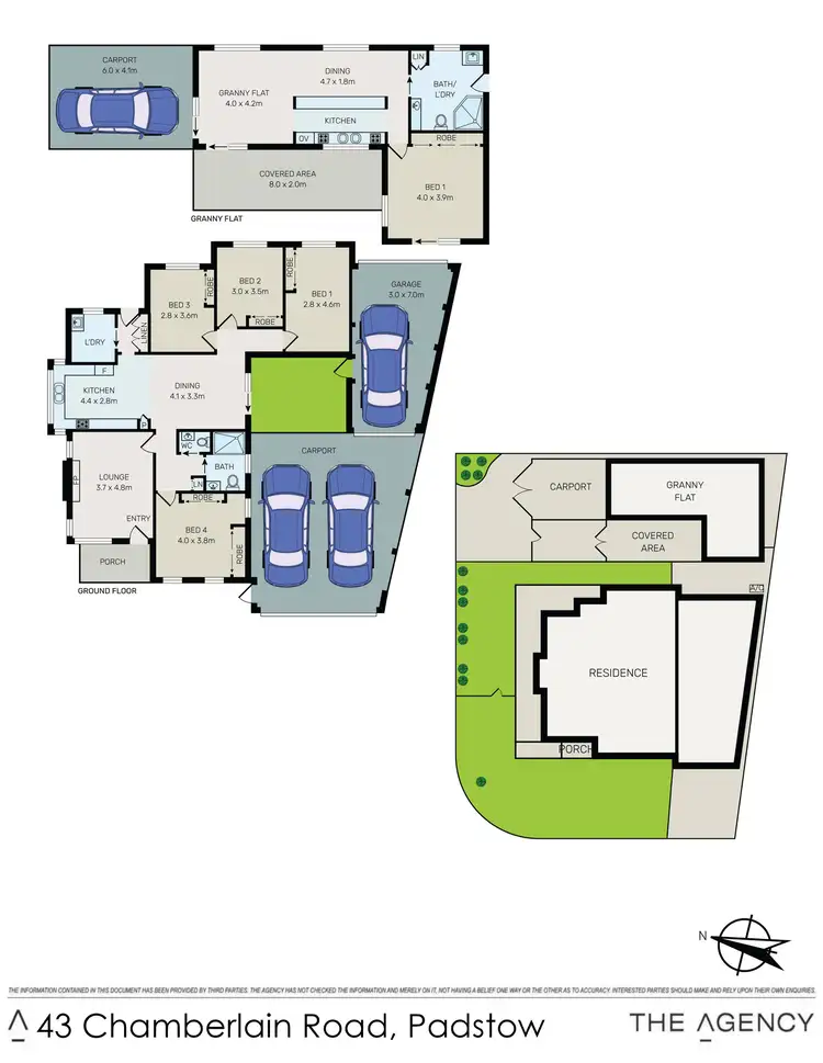 Floorplan of Homely house listing, 43 Chamberlain Road, Padstow NSW 2211