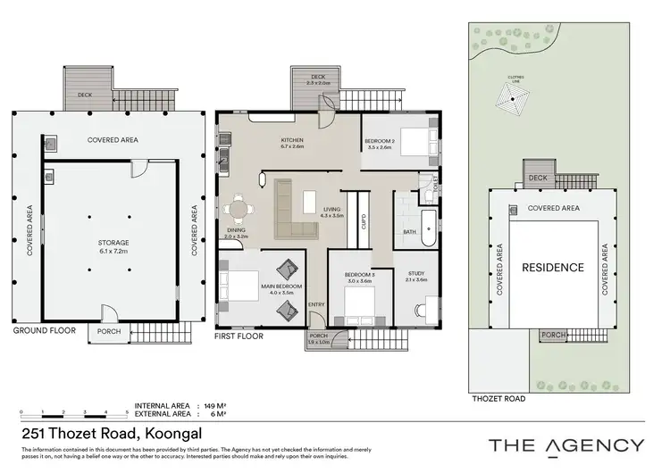 Floorplan of Homely house listing, 251 Thozet Road, Koongal QLD 4701