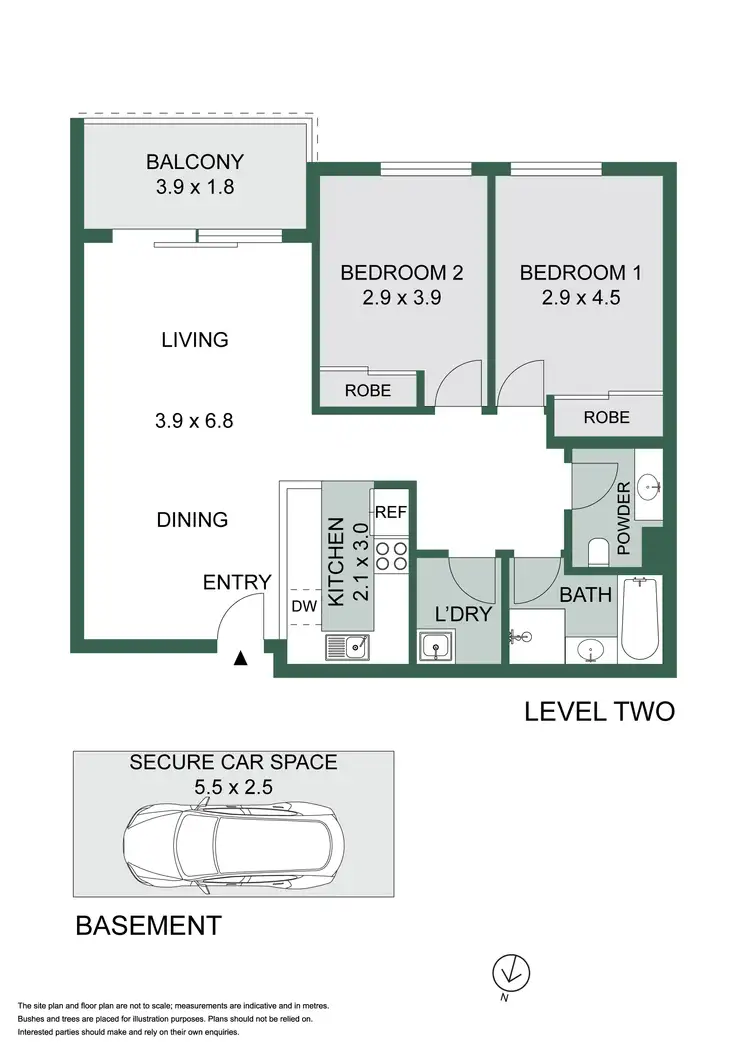Floorplan of Homely apartment listing, 46/128-158 George Street, Redfern NSW 2016