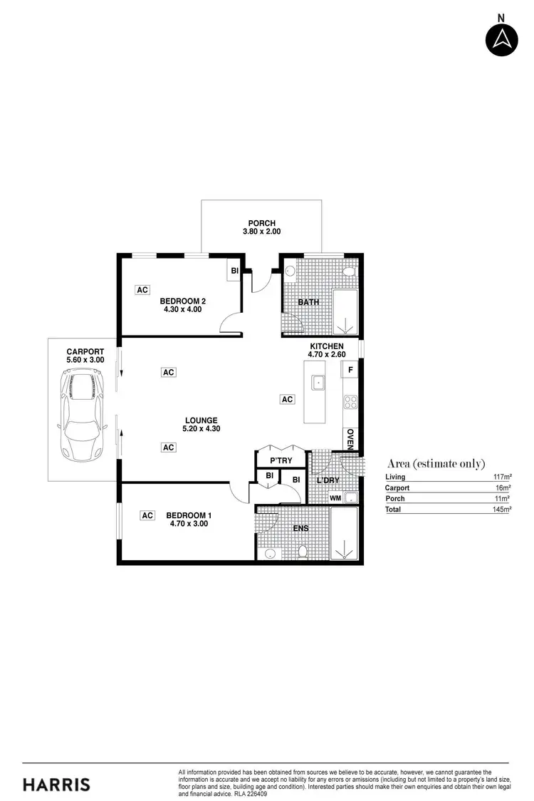 Floorplan of Homely house listing, 9/97-107 Canterbury Road, Victor Harbor SA 5211
