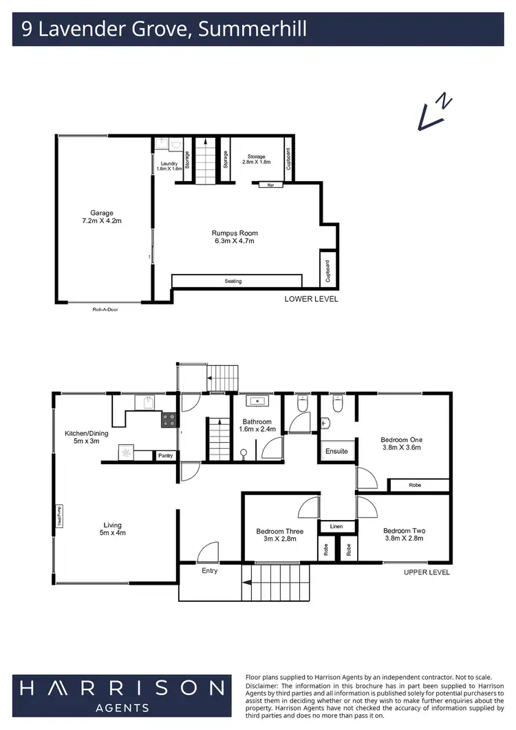 Floorplan of Homely house listing, 9 Lavender Grove, Summerhill TAS 7250