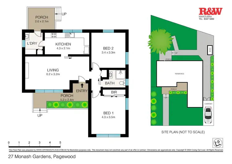 Floorplan of Homely house listing, 27 Monash Gardens, Pagewood NSW 2035