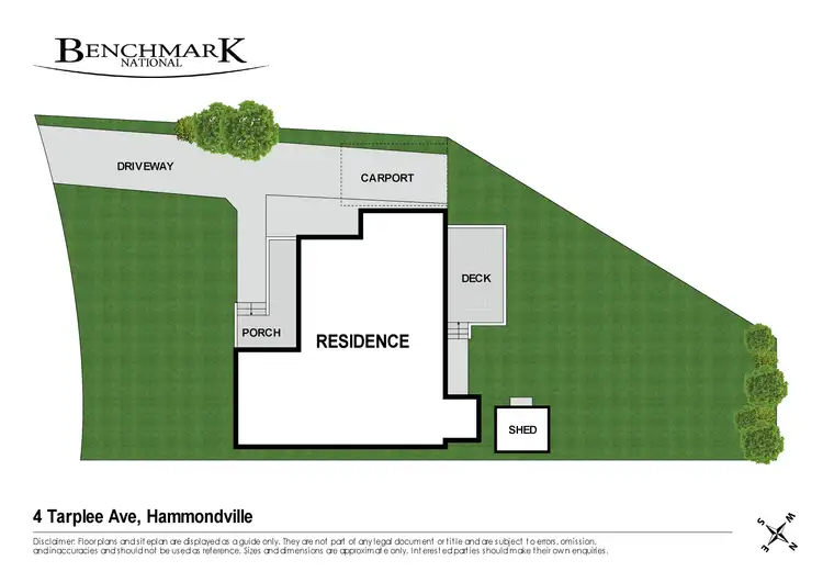 Floorplan of Homely house listing, 4 Tarplee Avenue, Hammondville NSW 2170