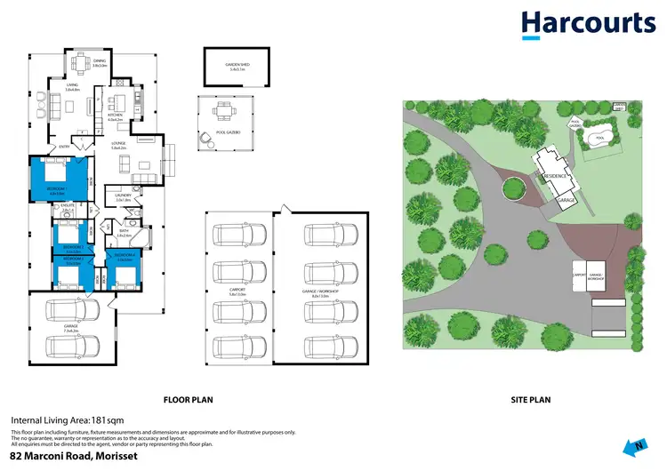 Floorplan of Homely rural property listing, 82 Marconi Road, Morisset NSW 2264