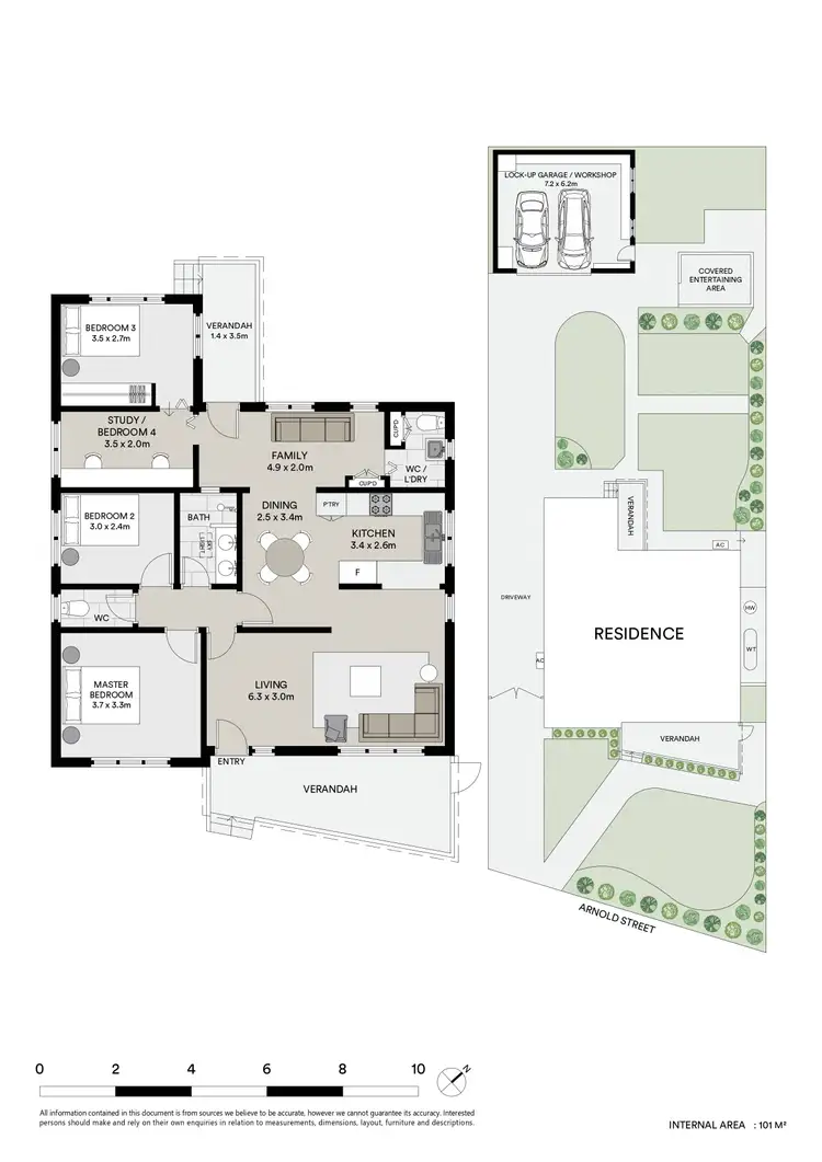 Floorplan of Homely house listing, 18 Arnold Street, Ryde NSW 2112