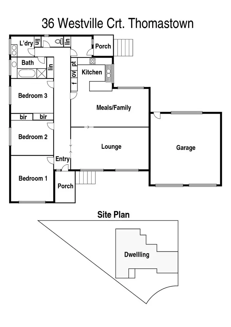 Floorplan of Homely house listing, 7 Westville Court, Thomastown VIC 3074