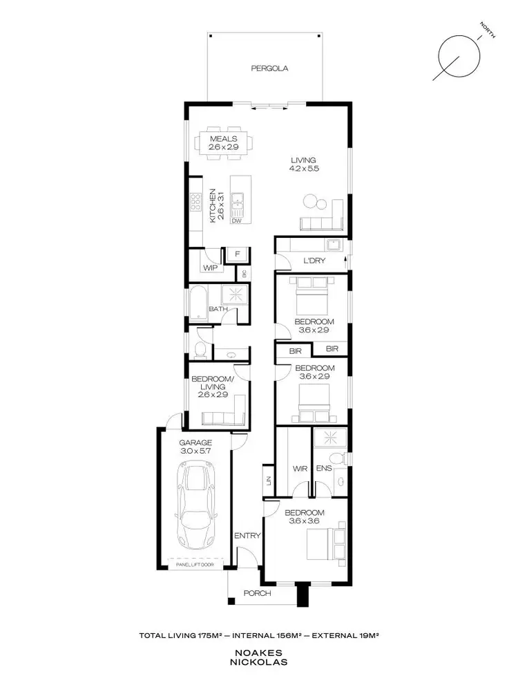 Floorplan of Homely house listing, 15A Antarlo Road, Ingle Farm SA 5098
