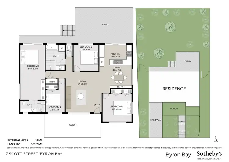 Floorplan of Homely house listing, 7 Scott Street, Byron Bay NSW 2481