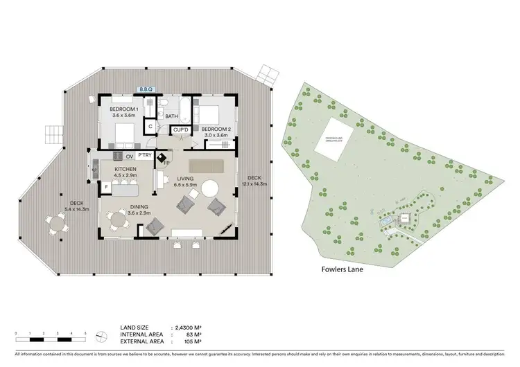 Floorplan of Homely house listing, 212 Fowlers Lane, Bangalow NSW 2479