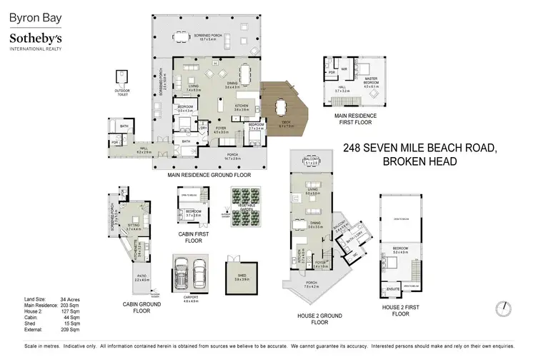 Floorplan of Homely house listing, 248 Seven Mile Beach Road, Broken Head NSW 2481