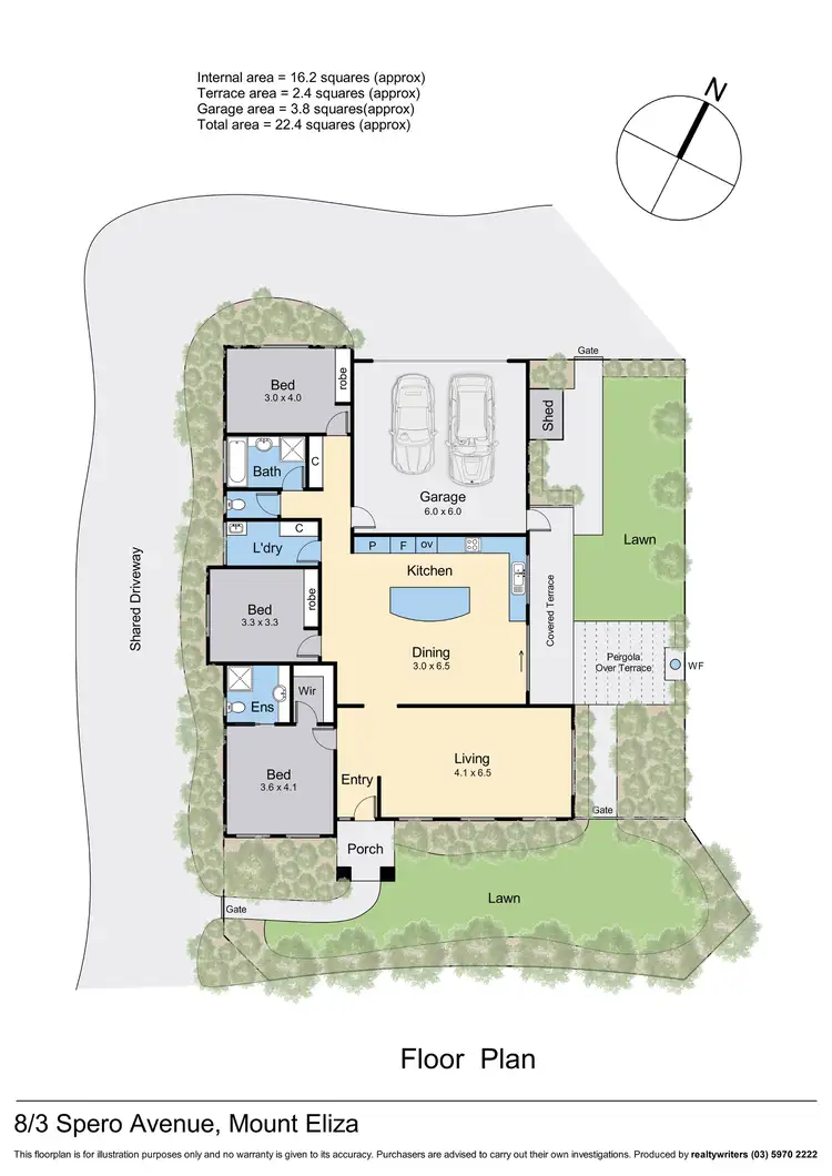 Floorplan of Homely house listing, 8/3 Spero Avenue, Mount Eliza VIC 3930