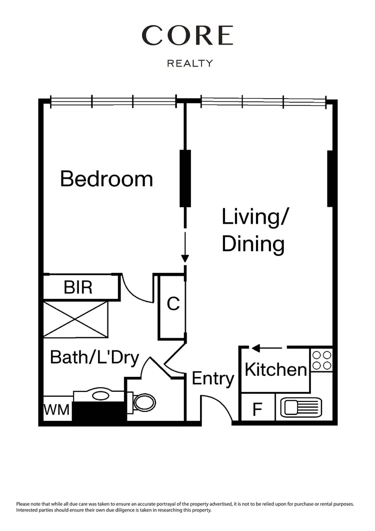 Floorplan of Homely apartment listing, Level 1/3/201 Spring Street, Melbourne VIC 3000