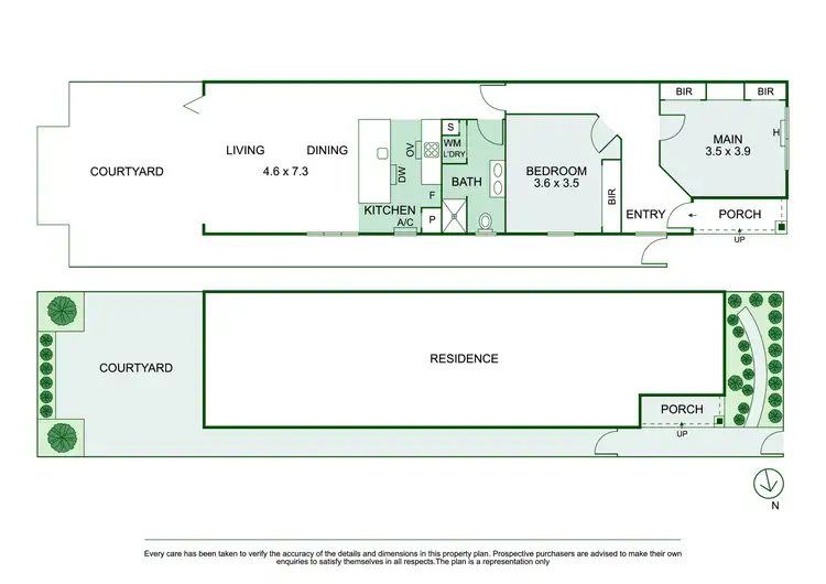 Floorplan of Homely house listing, 36 Lewisham Road, Prahran VIC 3181
