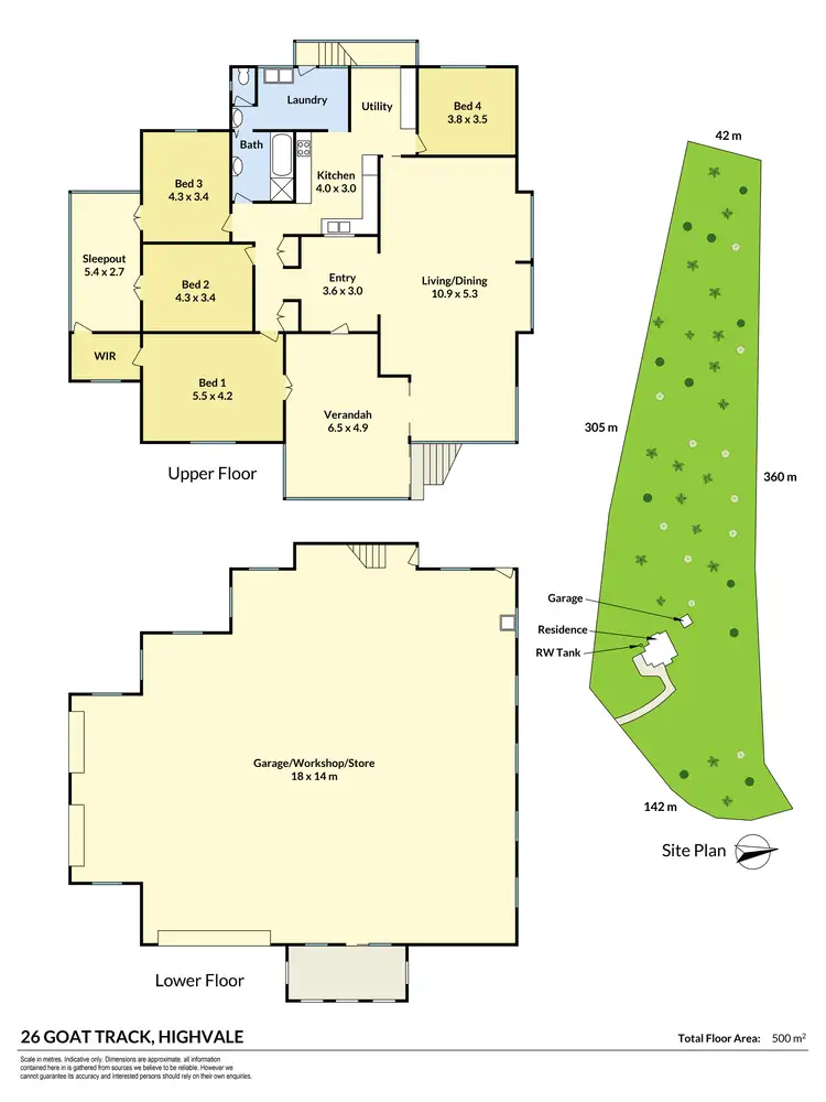 Floorplan of Homely house listing, 26 Goat Track, Highvale QLD 4520