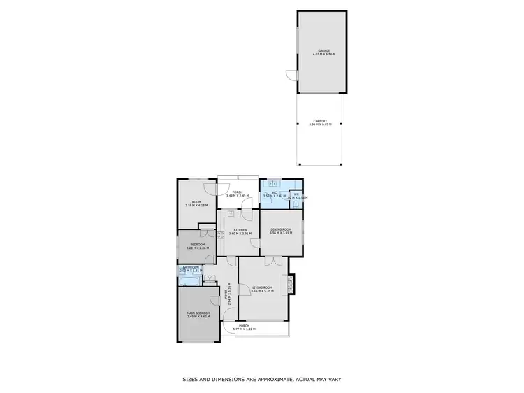 Floorplan of Homely house listing, 1044 Mate Street, North Albury NSW 2640