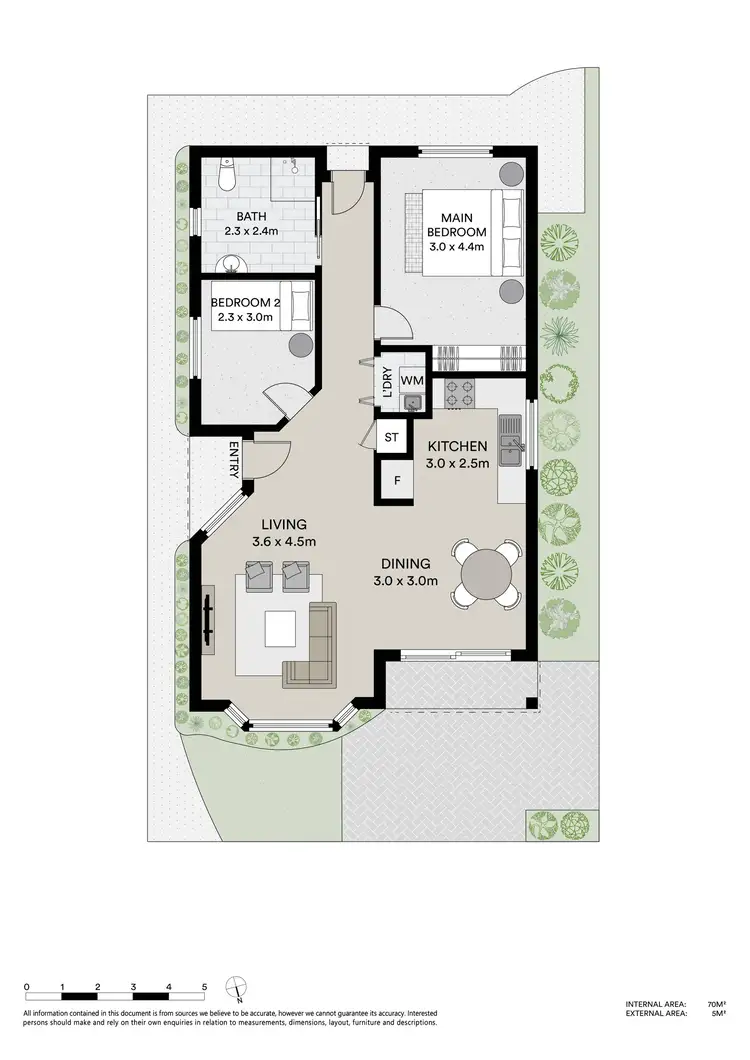 Floorplan of Homely villa listing, 2/13 Hume Boulevard, Killarney Vale NSW 2261