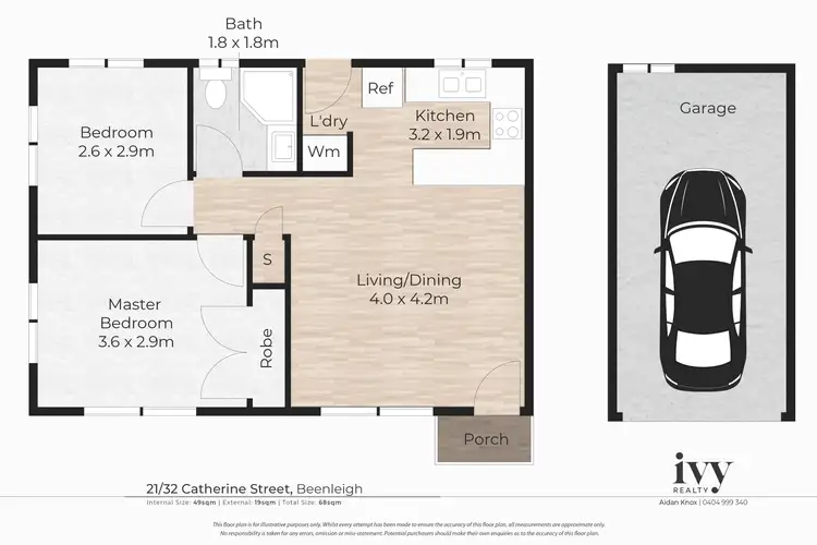 Floorplan of Homely house listing, 21/32 Catherine Street, Beenleigh QLD 4207