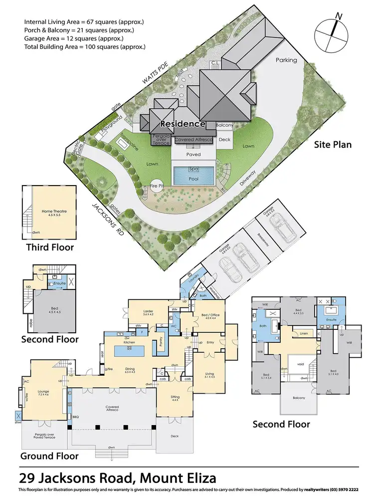 Floorplan of Homely house listing, 29 Jacksons Road, Mount Eliza VIC 3930