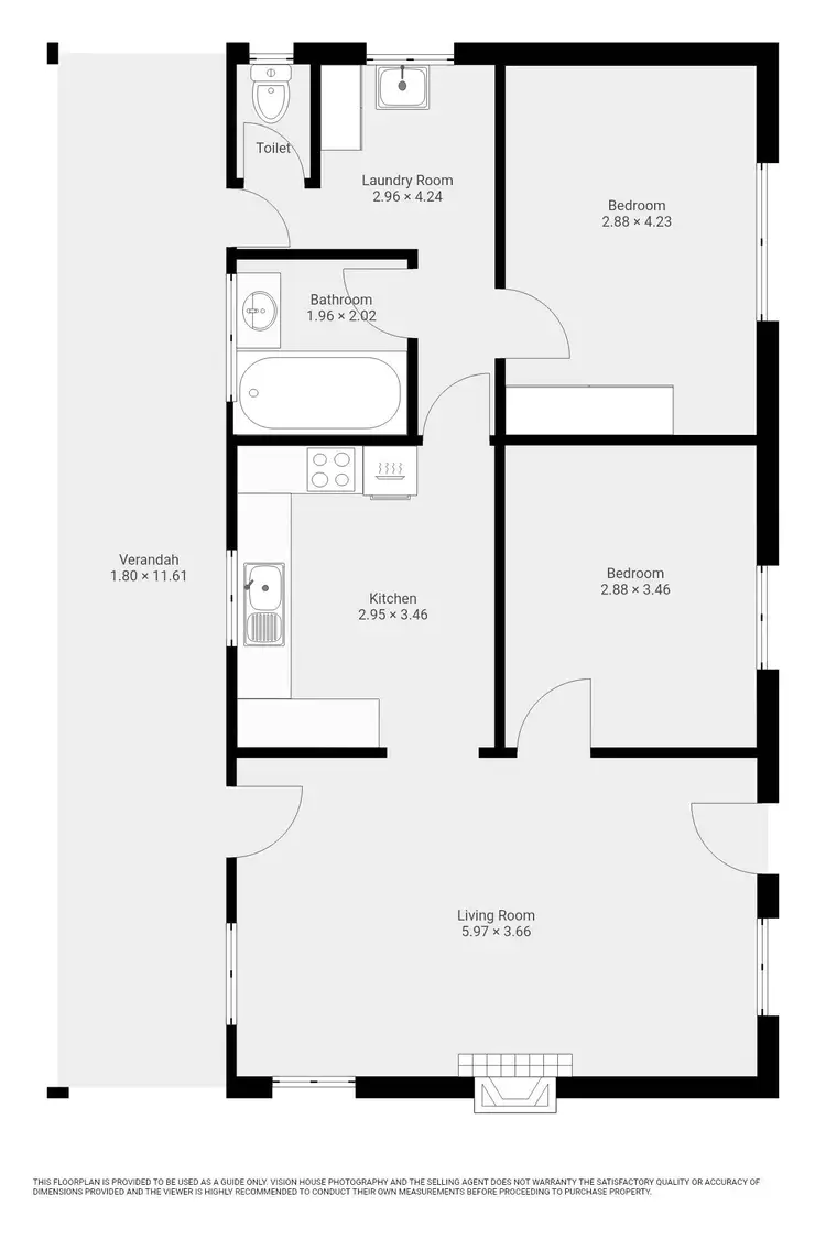 Floorplan of Homely rural property listing, 25 Blake Road, Red Cliffs VIC 3496