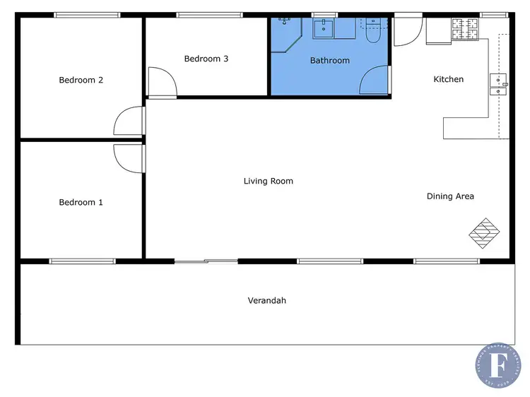 Floorplan of Homely rural property listing, 86 Old Wheo Road, Taylors Flat NSW 2586