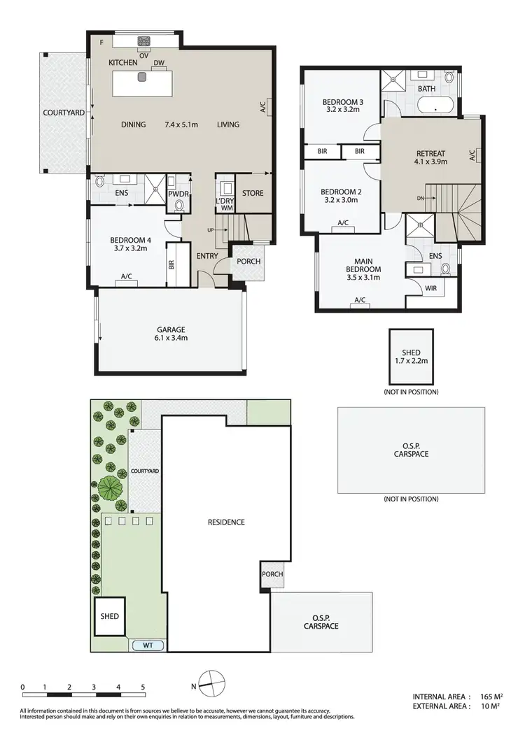 Floorplan of Homely townhouse listing, 3/27 Colonel Street, Clayton VIC 3168