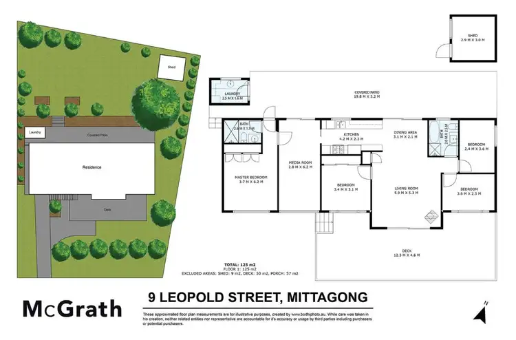 Floorplan of Homely house listing, 9 Leopold Street, Mittagong NSW 2575