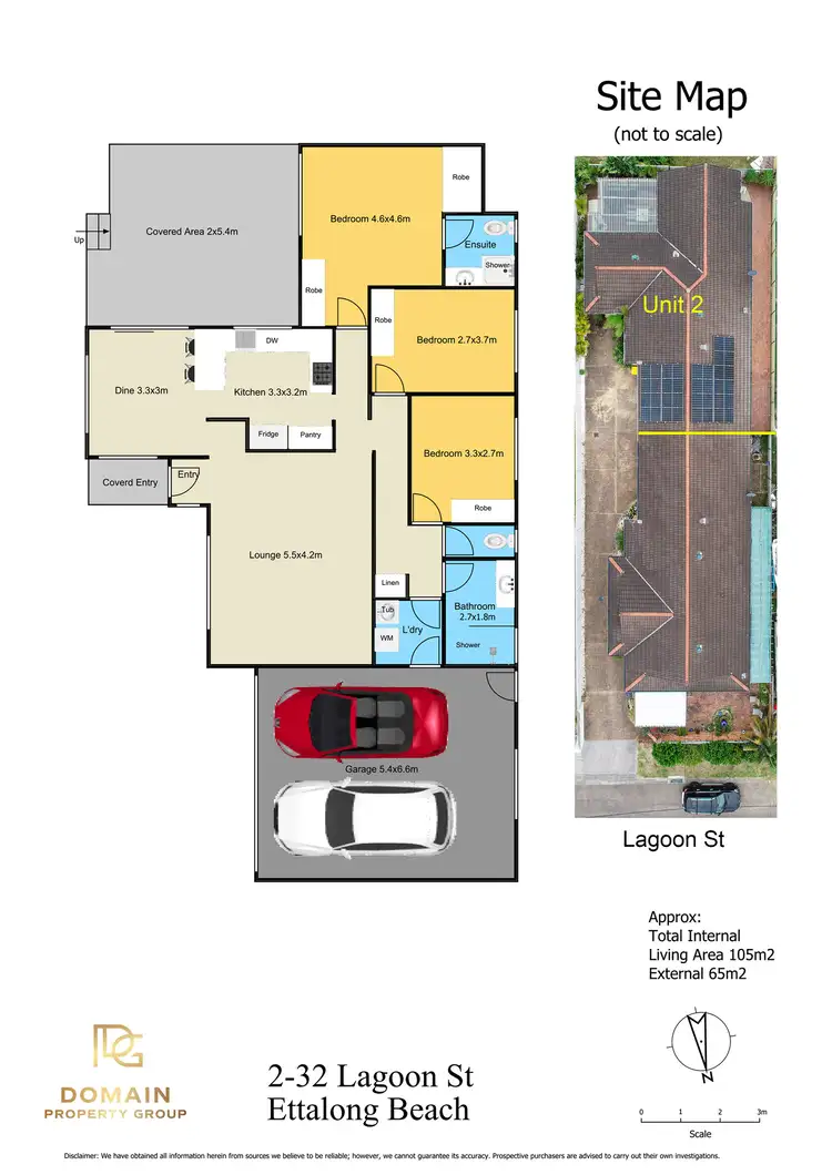 Floorplan of Homely villa listing, 2/32 Lagoon Street, Ettalong Beach NSW 2257