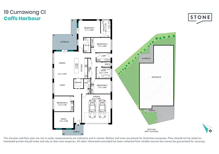 Floorplan of Homely house listing, 19 Currawong Close, Coffs Harbour NSW 2450