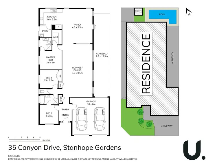 Floorplan of Homely house listing, 35 Canyon Drive, Stanhope Gardens NSW 2768