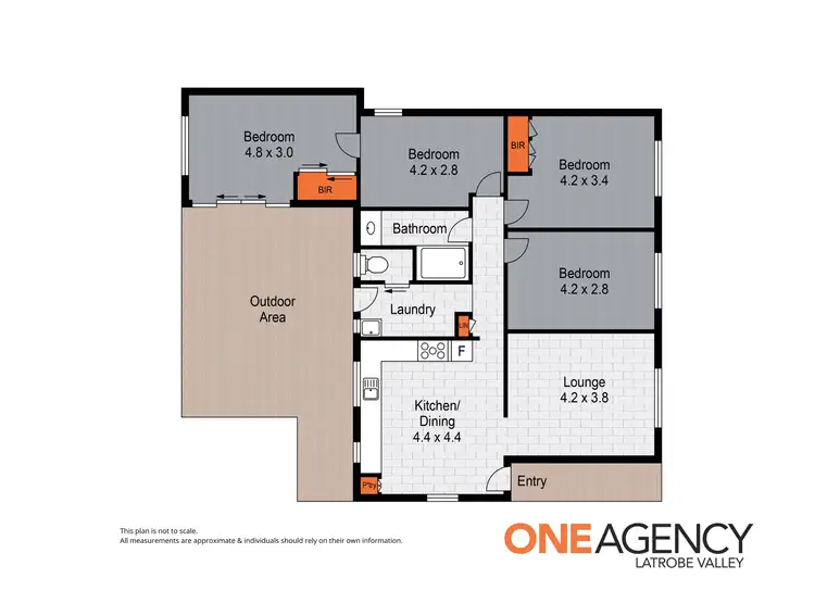 Floorplan of Homely house listing, 46 Junier Street, Morwell VIC 3840