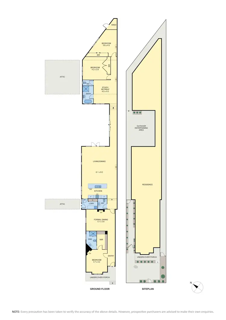 Floorplan of Homely house listing, 1008 Mt Alexander Road, Essendon VIC 3040