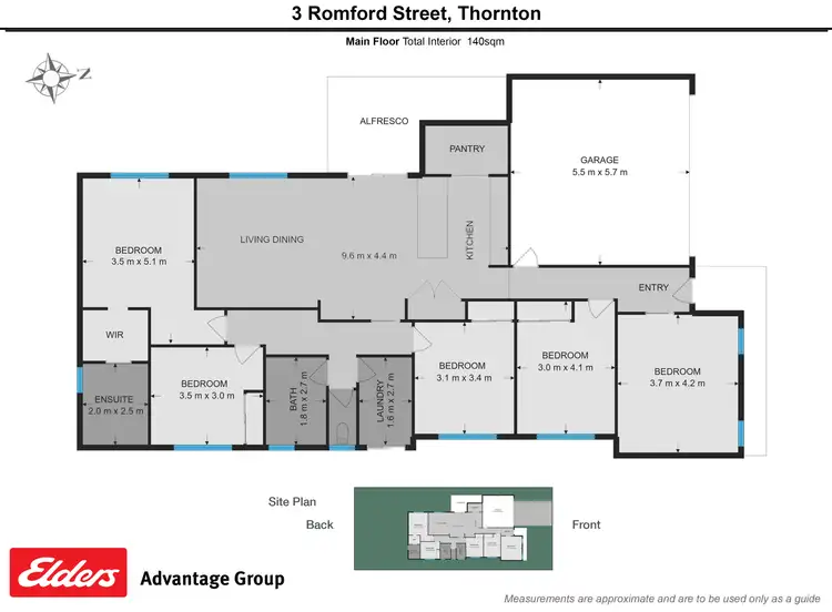 Floorplan of Homely house listing, 3 Romford Street, Thornton NSW 2322