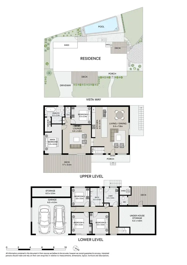 Floorplan of Homely house listing, 1 Vista Way, Scotts Head NSW 2447