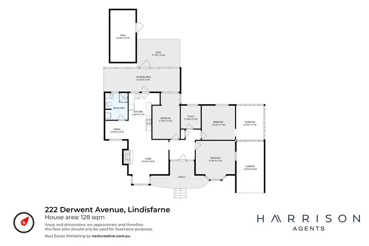 Floorplan of Homely house listing, 222 Derwent Avenue, Lindisfarne TAS 7015