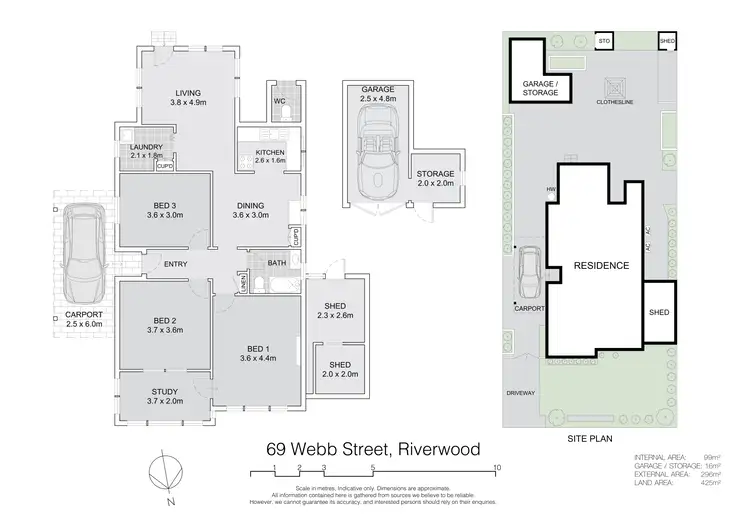 Floorplan of Homely house listing, 69 Webb Street, Riverwood NSW 2210