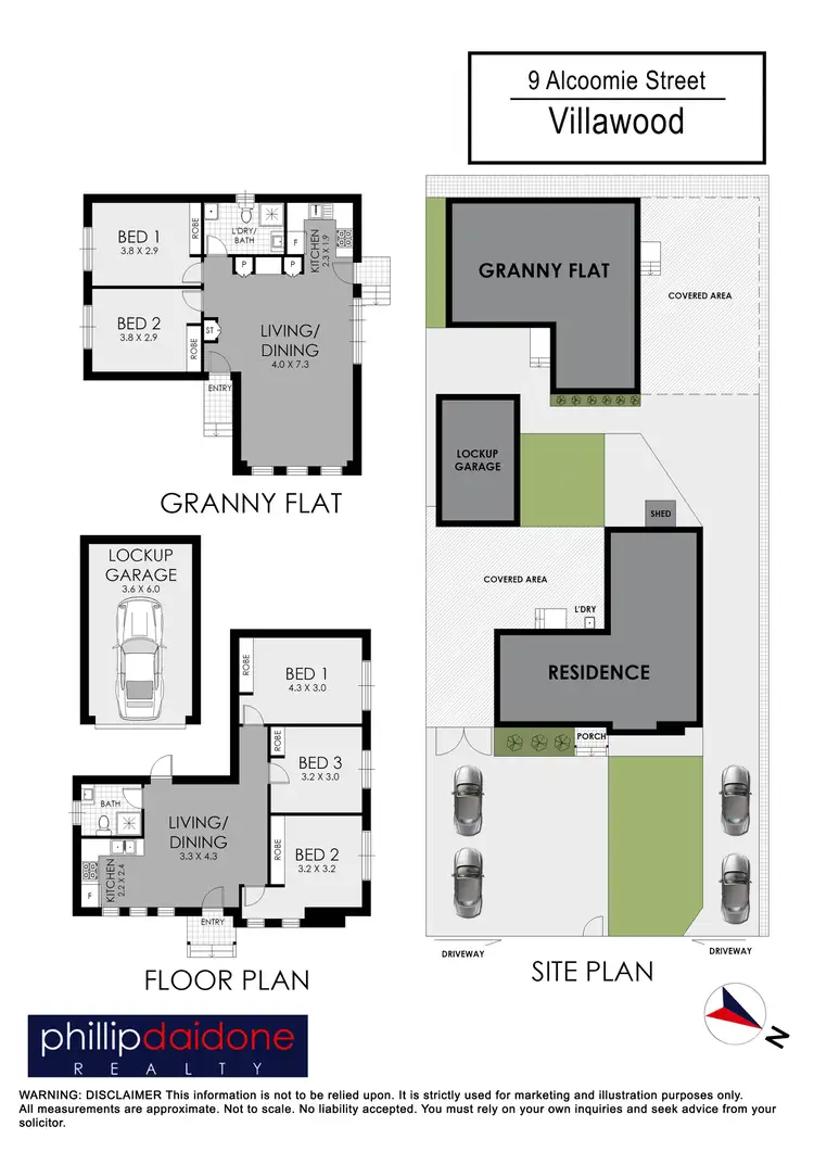 Floorplan of Homely house listing, 9 Alcoomie Street, Villawood NSW 2163