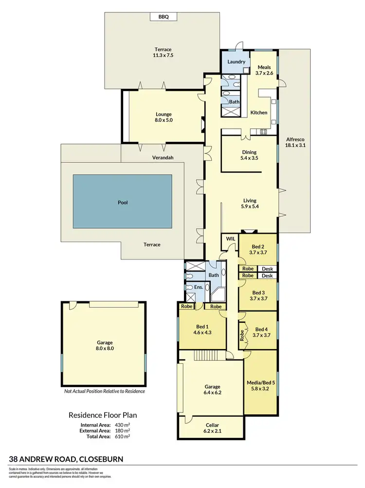 Floorplan of Homely house listing, 38 Andrew Road, Closeburn QLD 4520