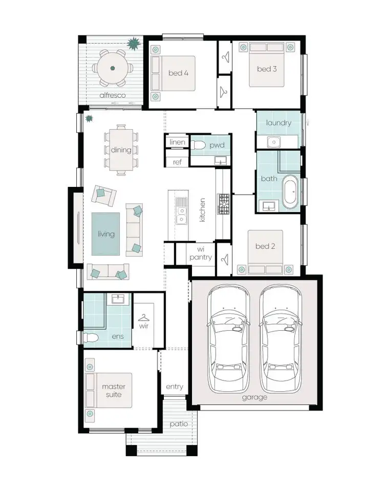 Floorplan of Homely house listing, 16 Burton Drive, Tahmoor NSW 2573