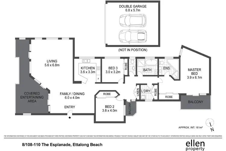 Floorplan of Homely apartment listing, 8/108-110 The Esplanade, Ettalong Beach NSW 2257